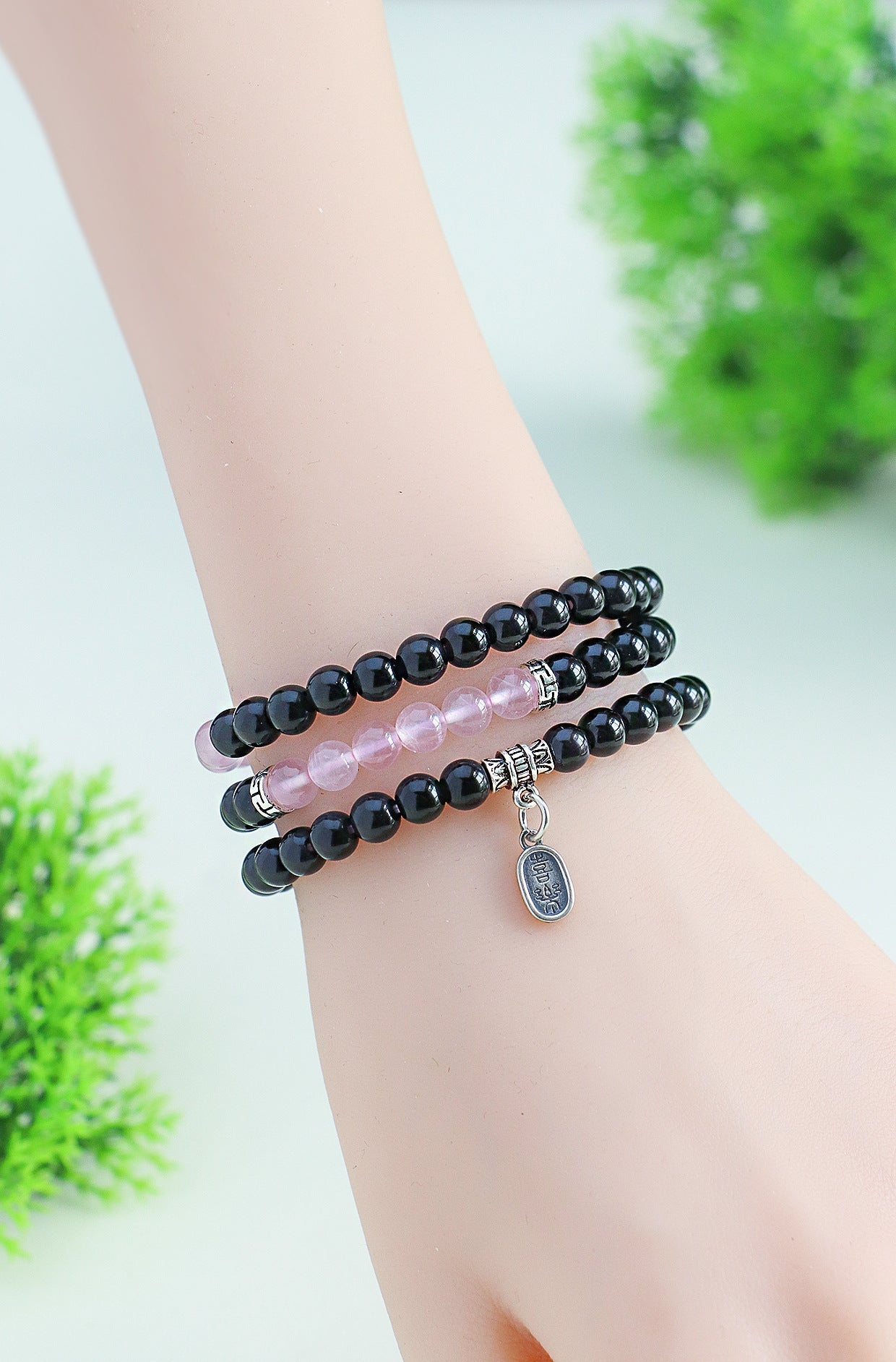 Planderful Fortune's Favor Bracelet – Premium Obsidian and Crystal Design