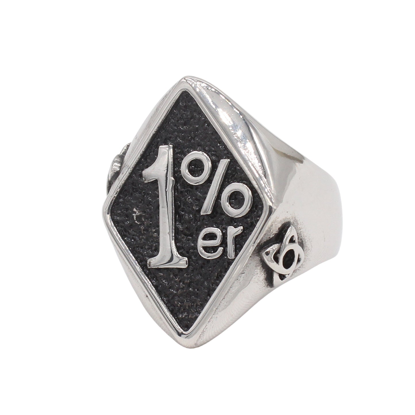 Planderful Jewelry Vintage Stainless Steel Ring With European American Style And Everyday Genie Collection
