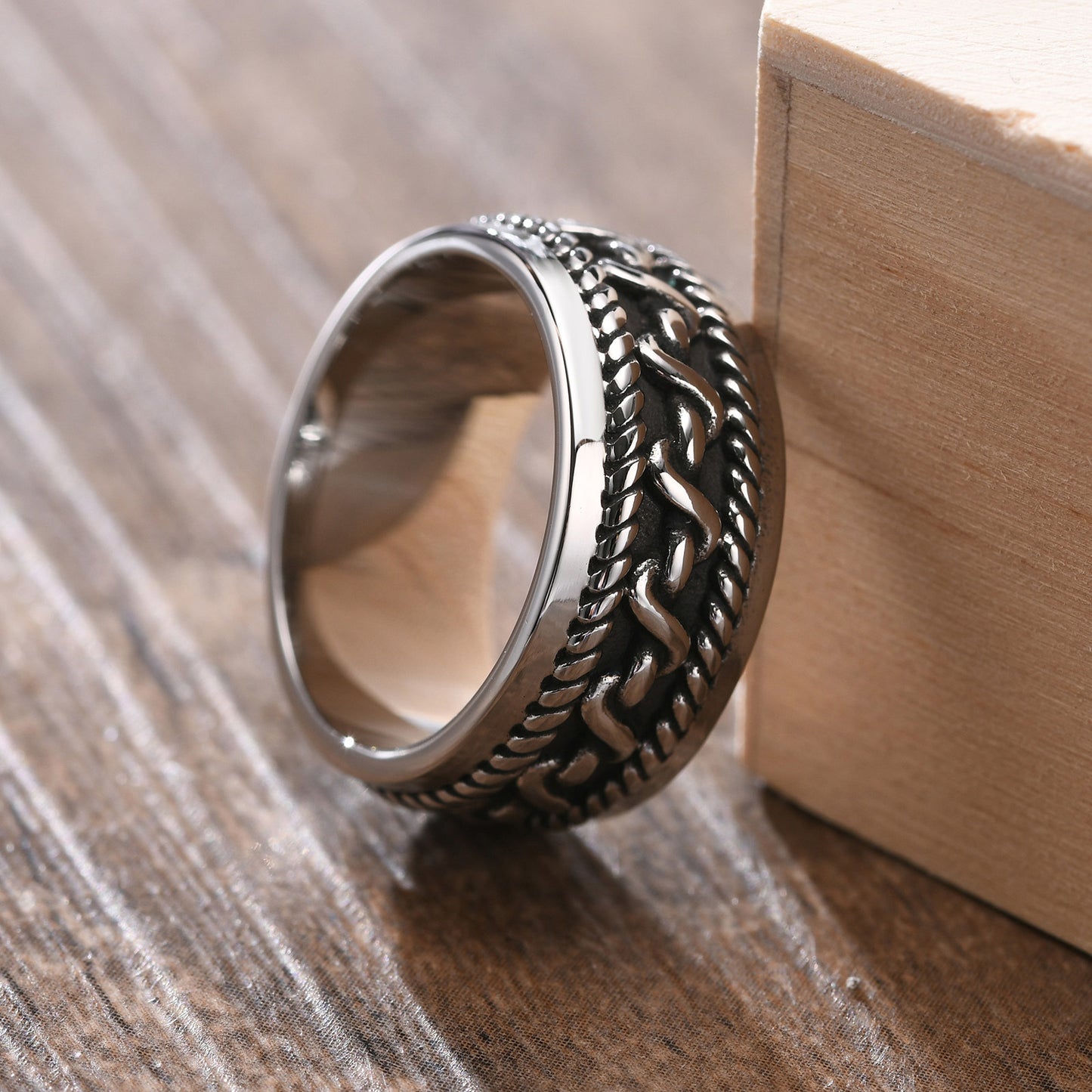 Stainless Steel Personalized Casting Ring for Men Wholesale