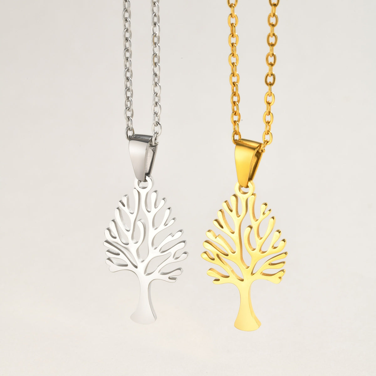 Tree of Life Stainless Steel Necklace for Men