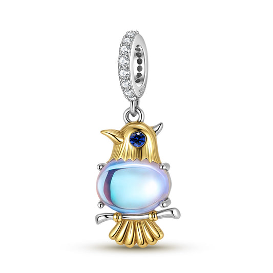 Planderful Jewelry Moonstone Pendant Necklace Silver