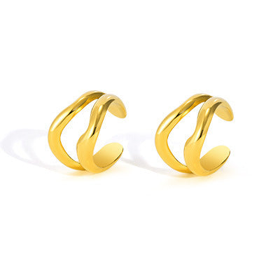 Modern Stainless Steel Earrings