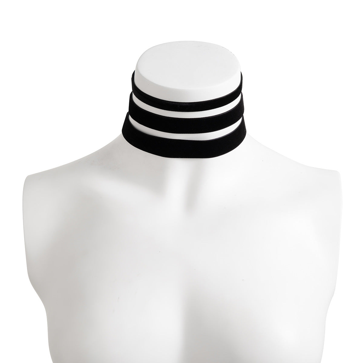 Velvet Sweet Lolita Black Choker Necklace Set