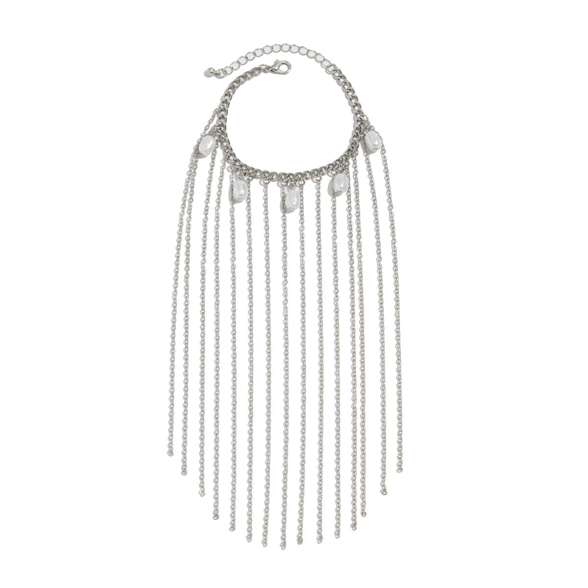 Planderful Vienna Verve Necklace – Elegant Imitation Pearl Design