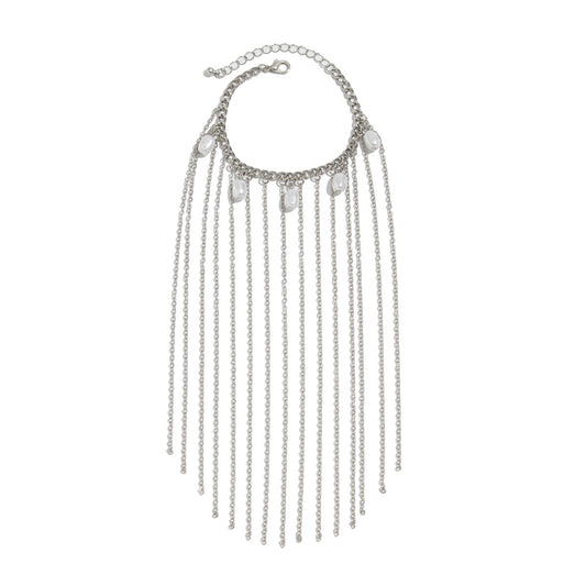 Planderful Vienna Verve Necklace – Elegant Imitation Pearl Design