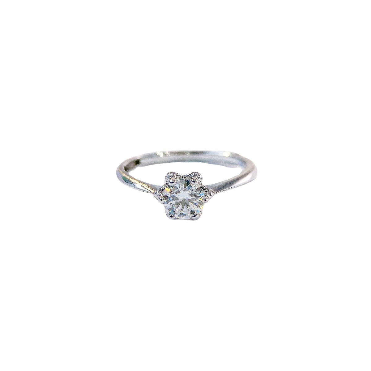 Star 925 S925 Sterling Silver Women's Ring