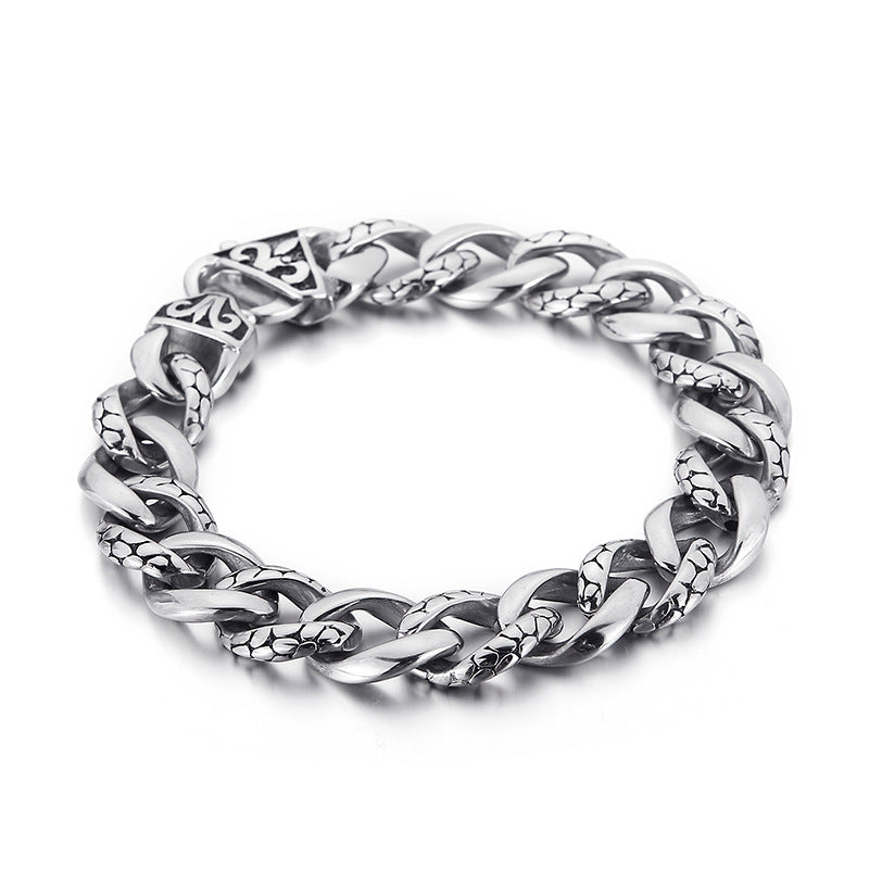 Dragon Slayer Men's Titanium Steel Bracelet