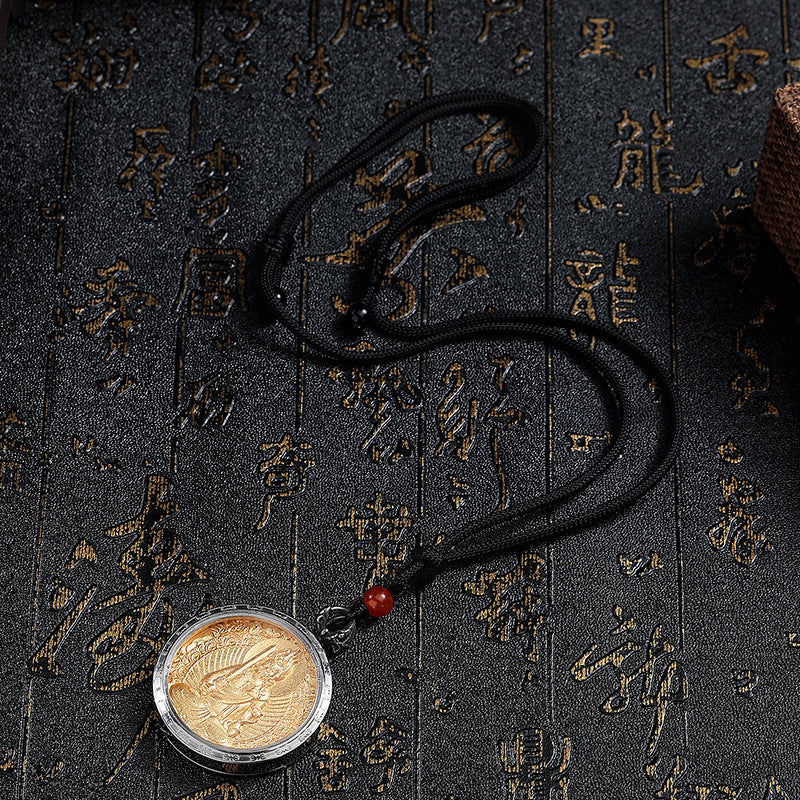 Steel Necklace – Elegant Everyday Buddha Gift