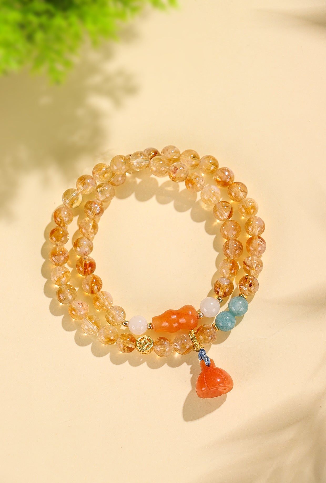Planderful Fortune's Favor Bracelet – Ethnic Style Crystal Elegance