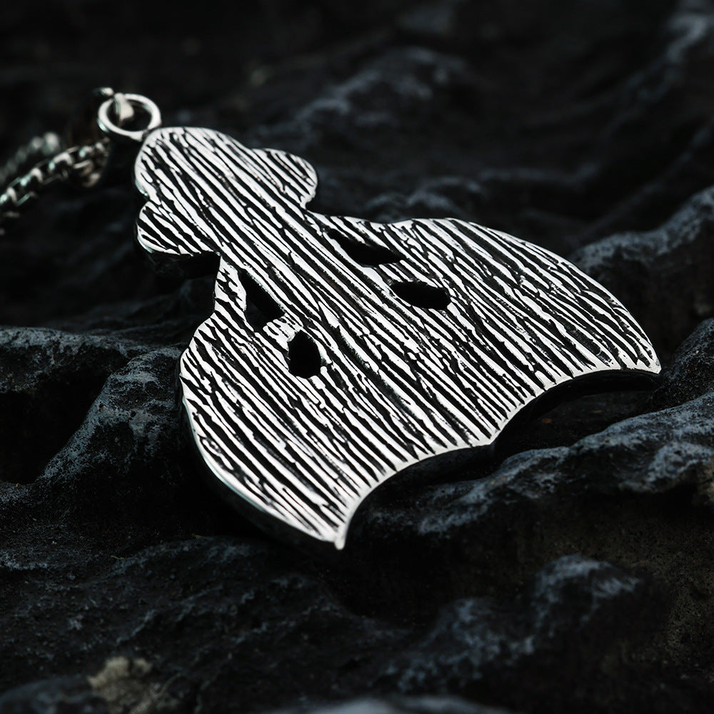 European And American Retro Men's Pendant Stainless Steel Viking Odin Element Pendant