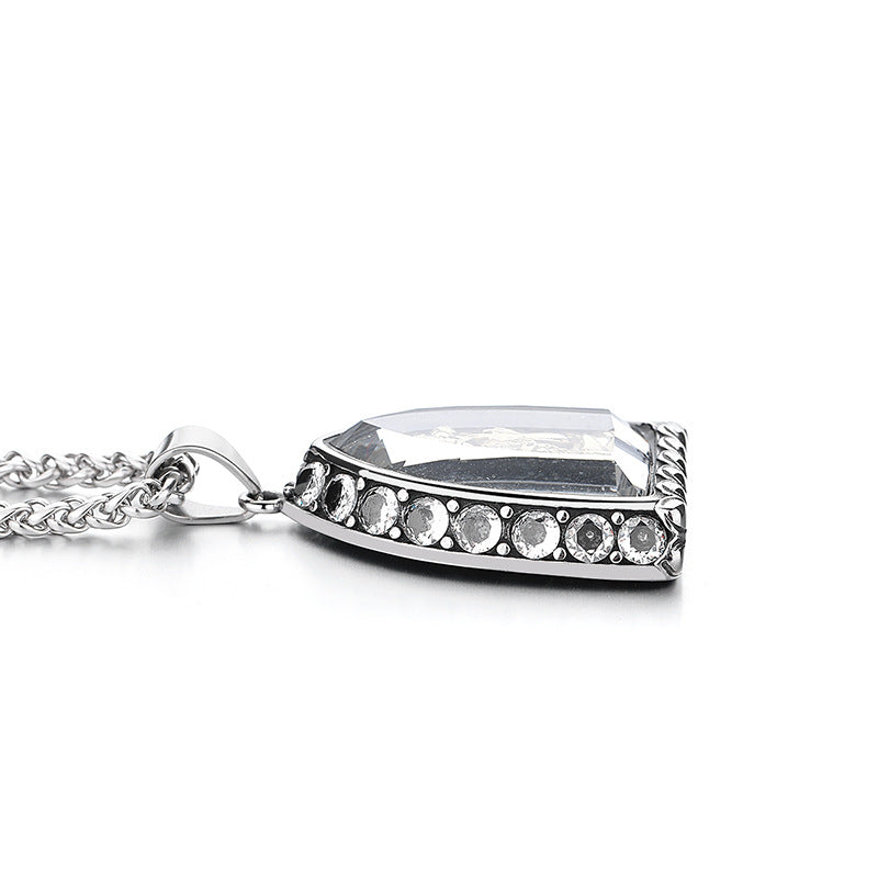 Zircon Necklace - Statement For Men