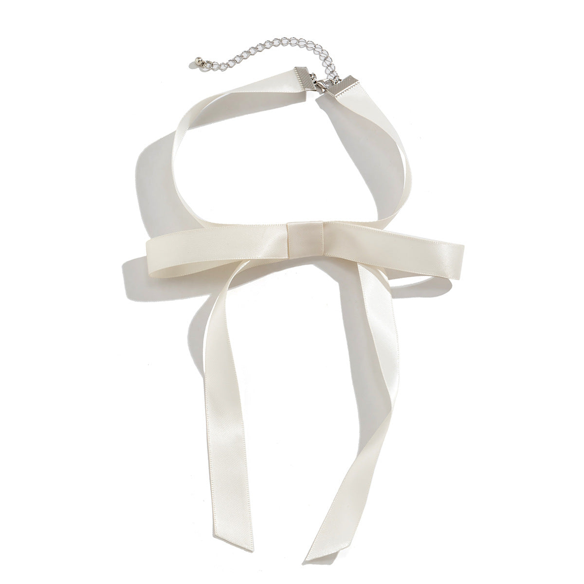 Trendy Tassel Necklace with Bow Choker and Handcrafted Collar for Women