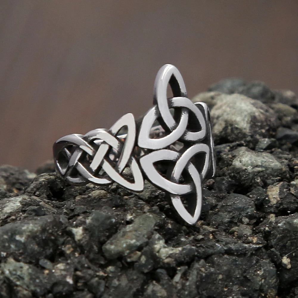 Celtic Viking Stainless Steel Men's Ring