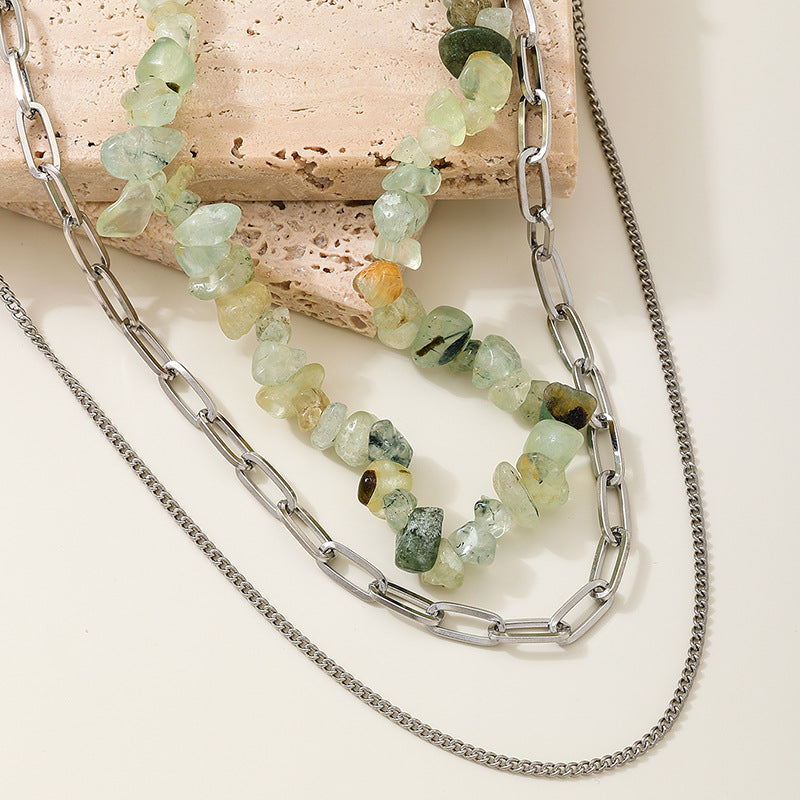 Planderful Vienna Verve Necklace – Colorful Multi-Layer Design for Beach Vacations