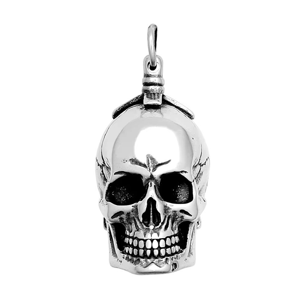 Punk Skull Stainless Steel Men's Ring