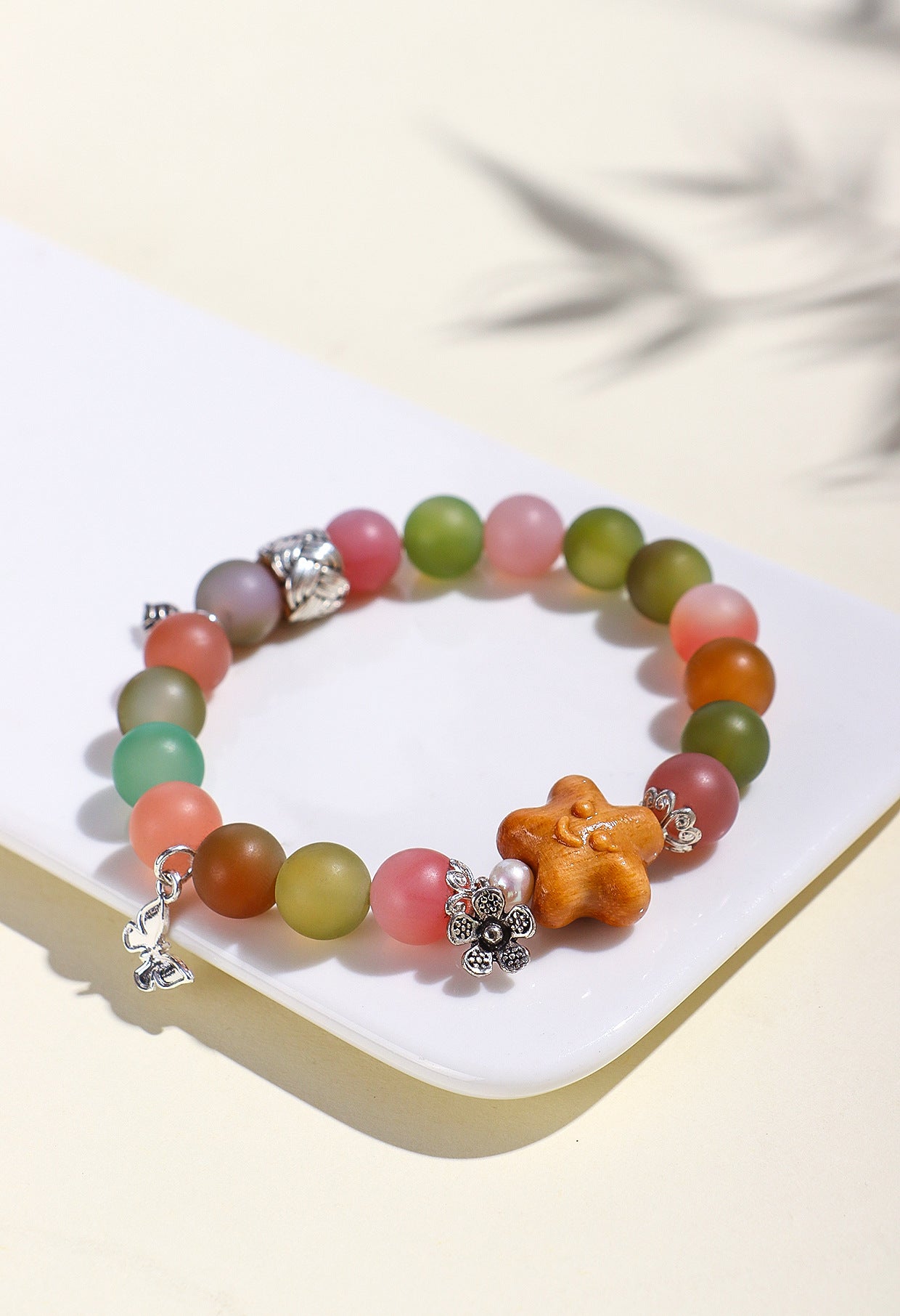 Planderful Fortune's Favor Bracelet – High-End Agate and Citrine Design