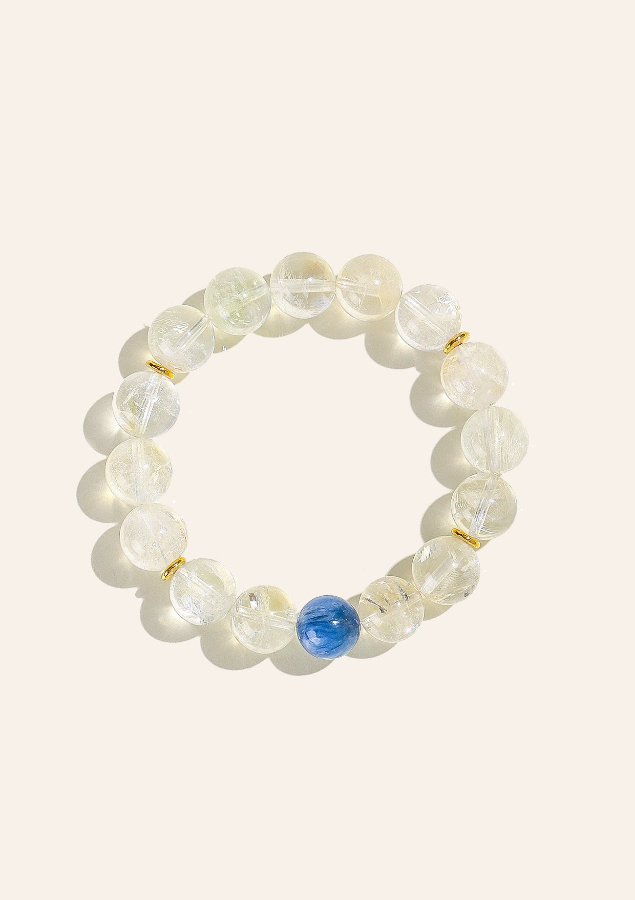 Planderful Fortune's Favor Bracelet – Elegant Natural Kyanite Design