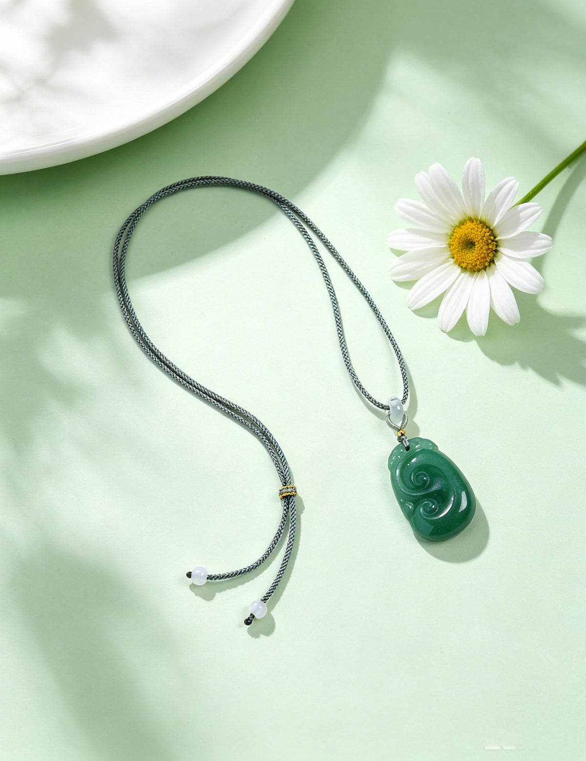 Jade Pendant Necklace