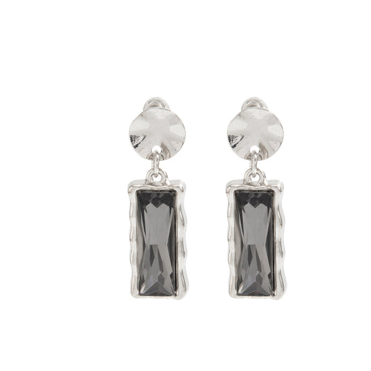 Rectangular Geometric Earrings By Planderful Vienna Verve Statement Studs For Women Bold Chic Jewelry