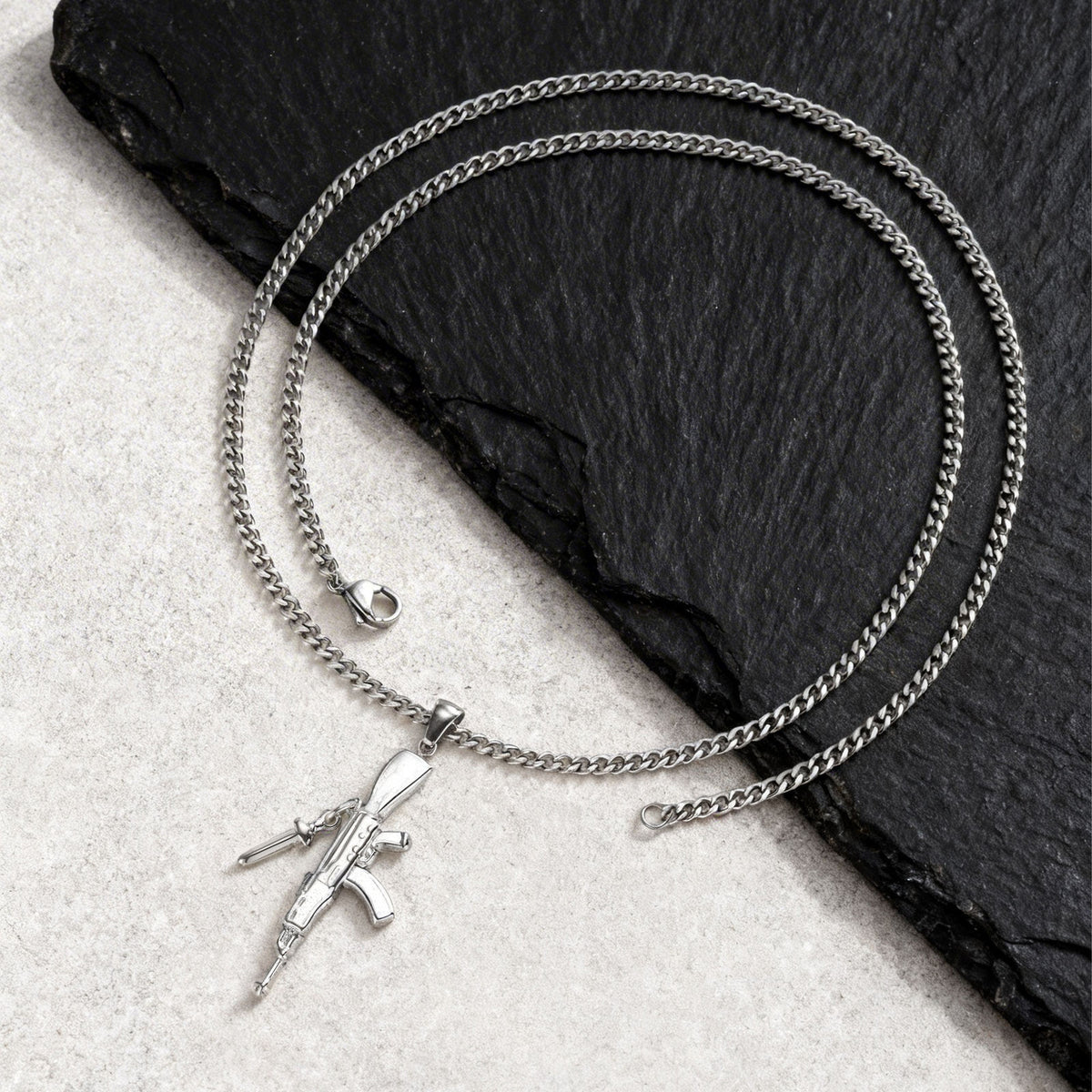Sword Stainless Steel Pendant