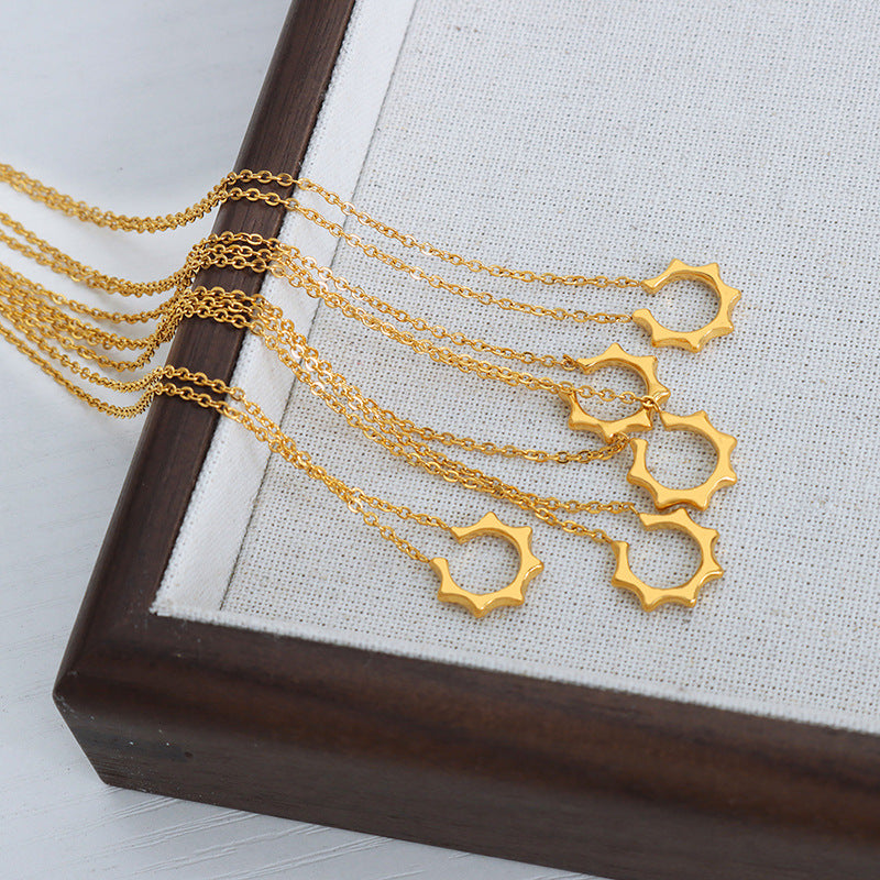 Elegant Titanium Pendant Necklace for Women