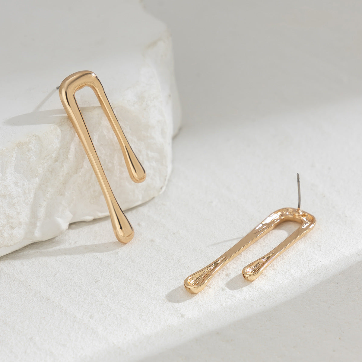 Geometric Earrings Lava Wind Irregular Drops Chic Statement Jewelry For Women Planderful