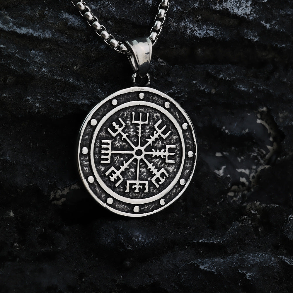 European And American Jewelry Wholesale Viking Stainless Steel Pendant Necklace For Men