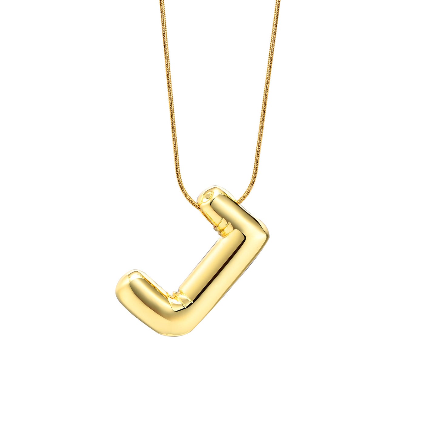 Fashion Round Snake Chain Necklace Women's Gold Jewelry Wholesale