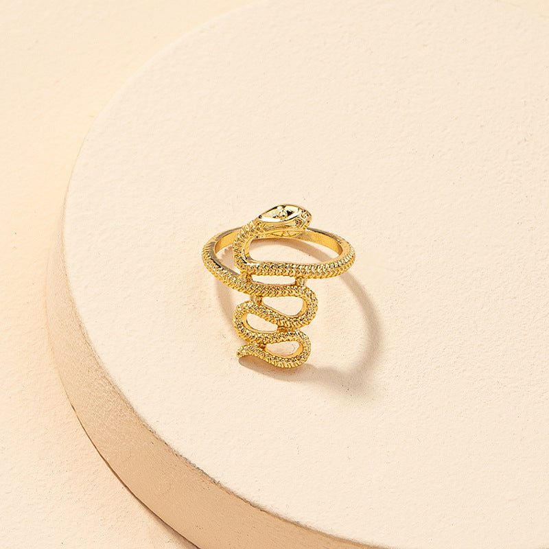 European & American Snake Ring - Vienna Verve Collection - Handcrafted Metal Jewelry