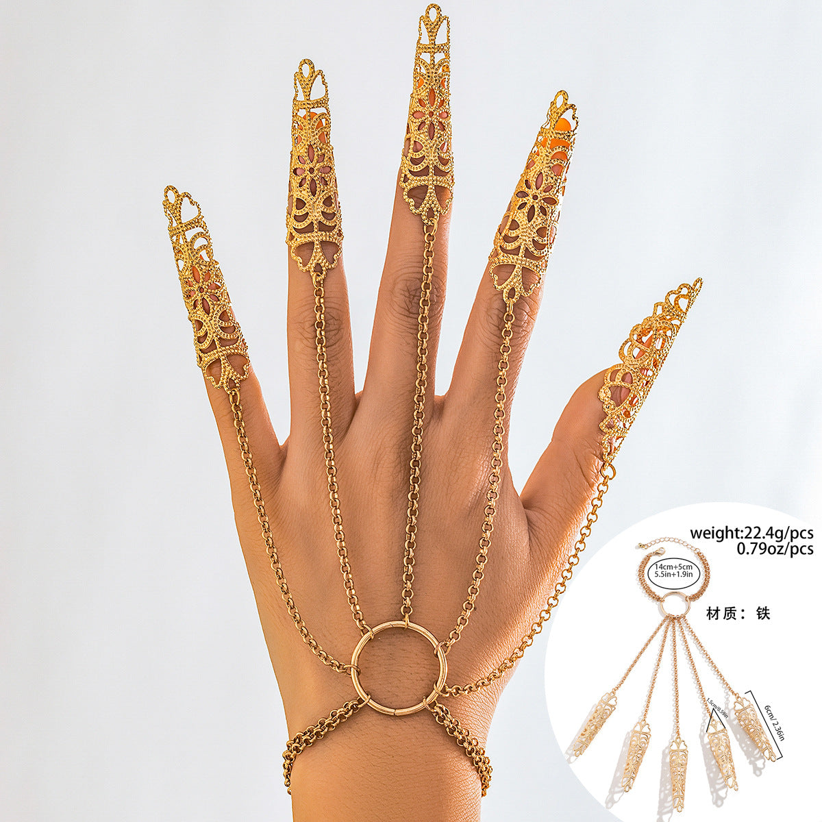 European and American Gothic Jewelry Set with Vienna Verve Needle Bracelet