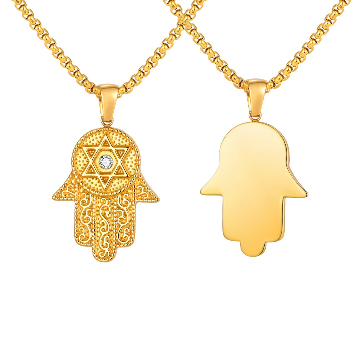 Zircon Stainless Steel Pendant