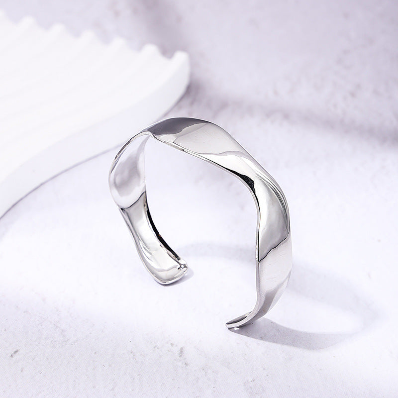 Vintage Inspired Geometric Bracelet with a Touch of Vienna Verve