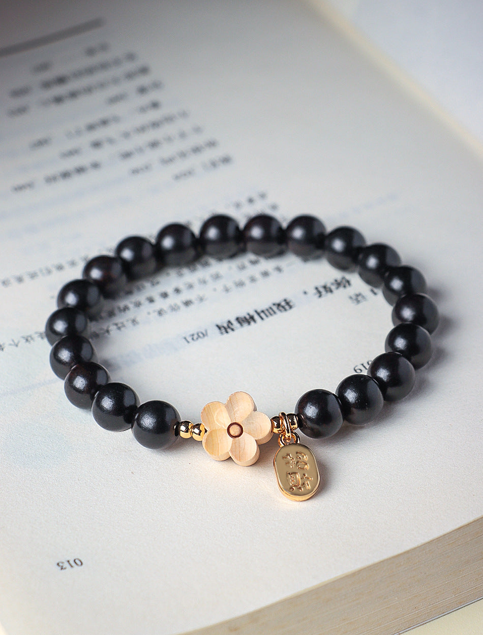 Sandalwood Floral Bracelet