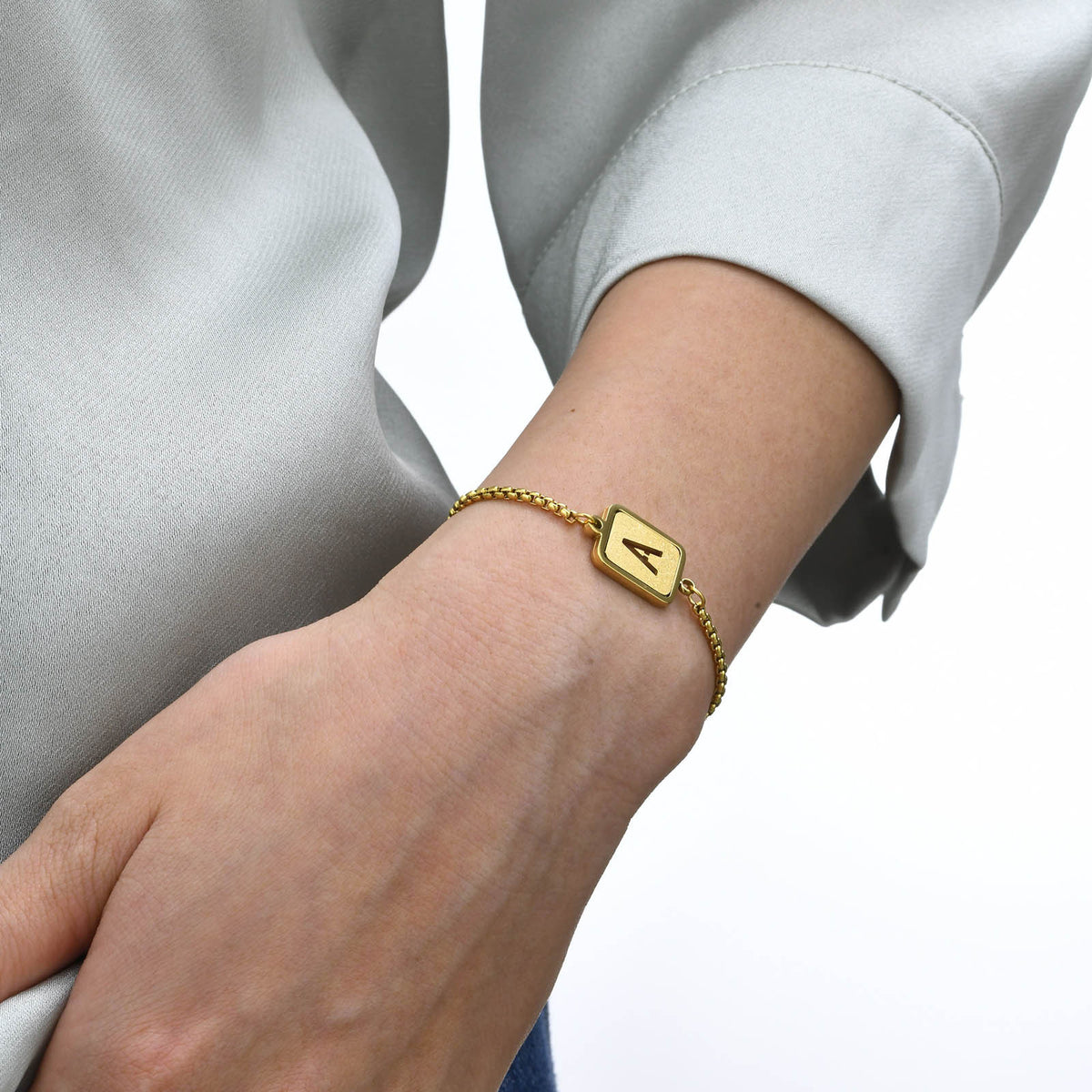 Pearl Adjustable Stainless Steel Bracelet