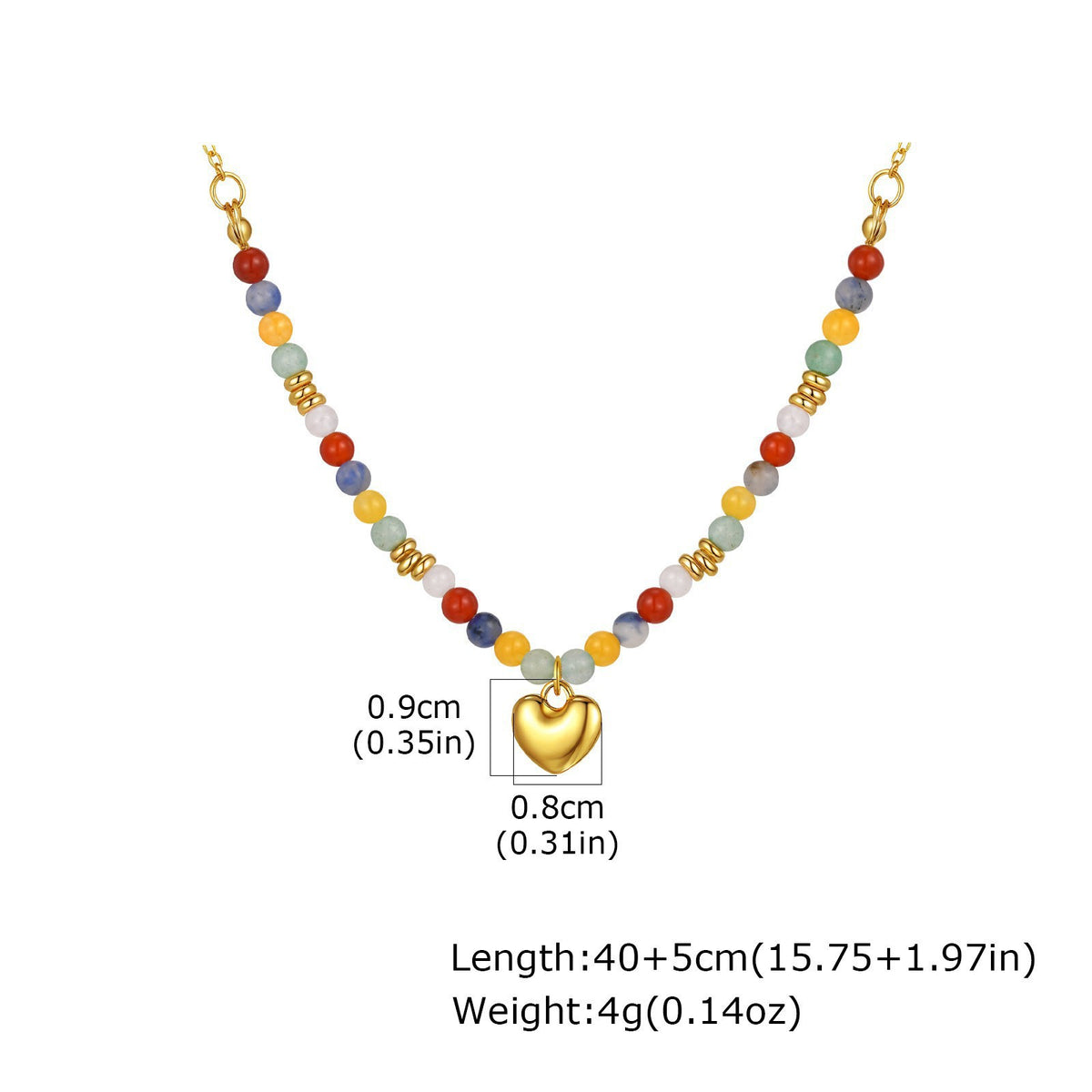 Blade Chains – Multi-Layer Love Necklace Stacked