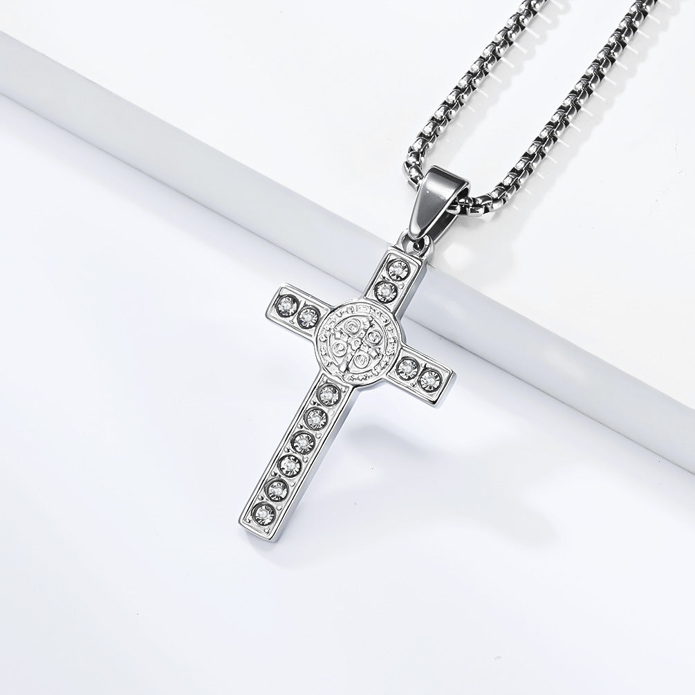 Stainless Steel Cross Necklace