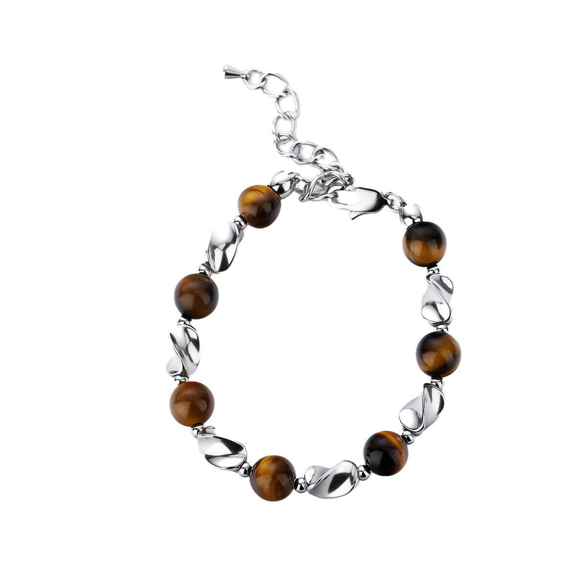 Planderful Jewelry Titanium Stainless Steel Mens Bracelet Fade Resistant Everyday Accessory For Modern Style