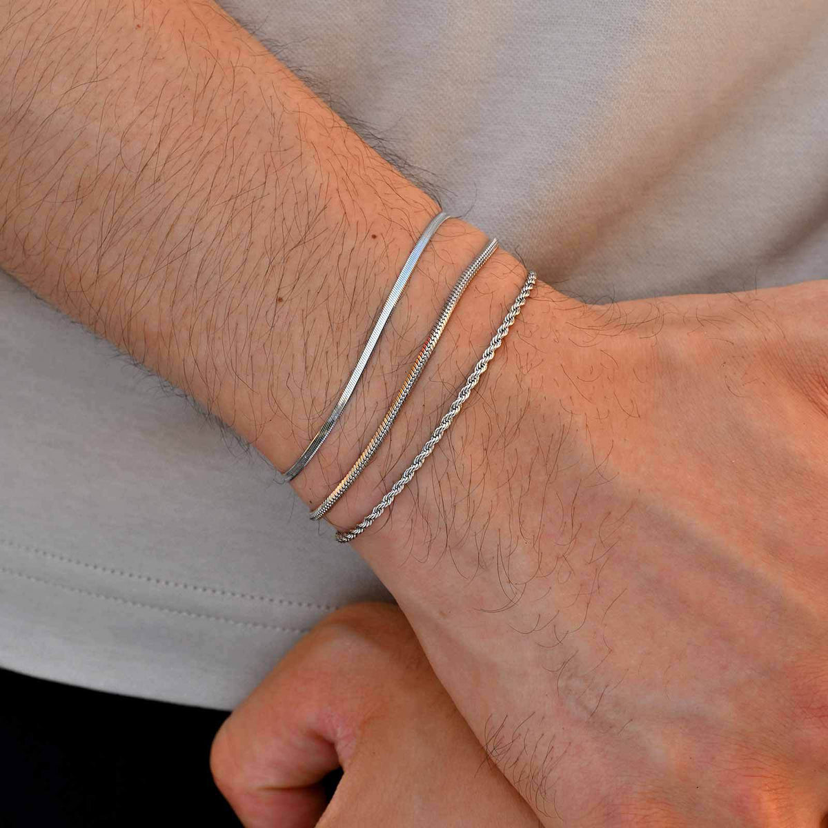 Devil's Eye Zircon Stainless Steel Bracelet