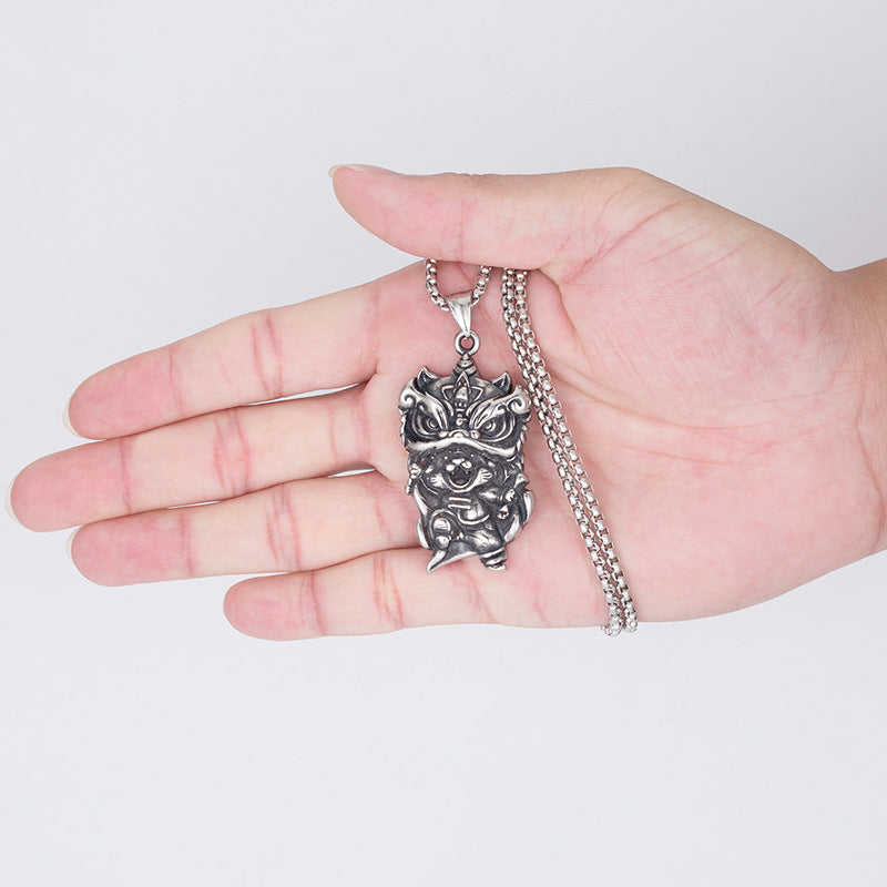 Titanium Steel Necklace - Statement Men's Hip Hop Style