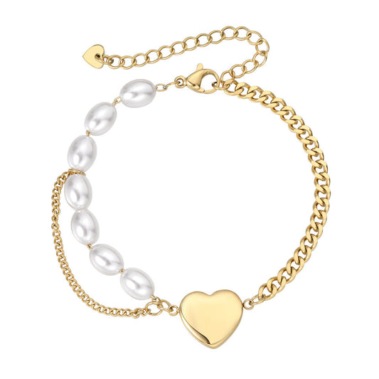 Planderful Pearl Bracelet for Women Everyday Elegant Statement Jewelry With Timeless Chic