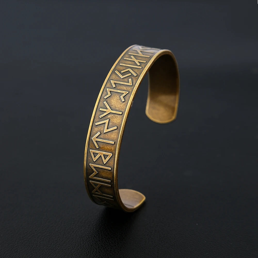Viking Luhn Stainless Steel Men's Bracelet
