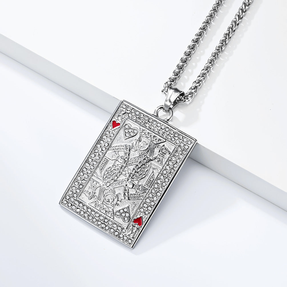 Steel Necklace – Elegant Everyday Wear For Men And Women Planderful Signature Steel Pendant