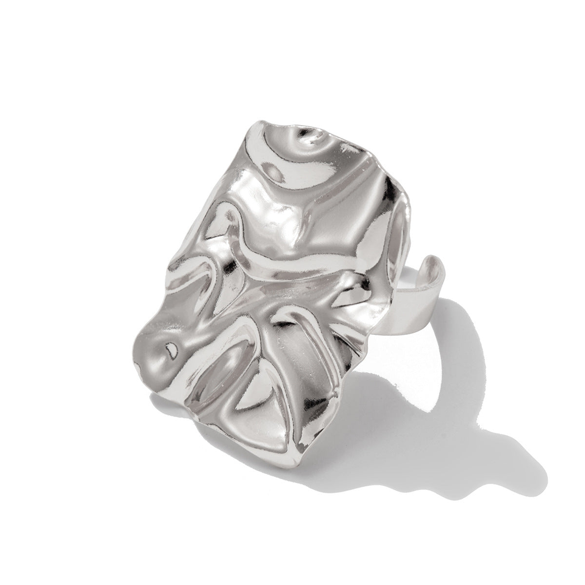 Planderful Vienna Verve Ring – Retro Personalized Irregular Design