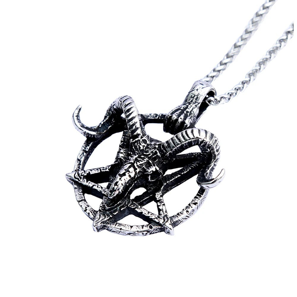 Punk Retro Stainless Steel Men's Ring