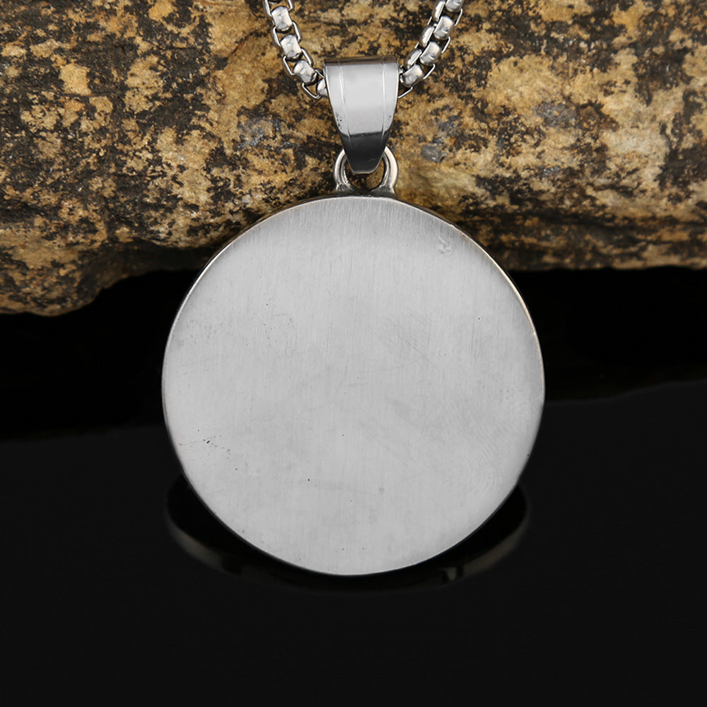 Foreign Trade New Pirate Avatar Pendant Necklace Jewelry for Men