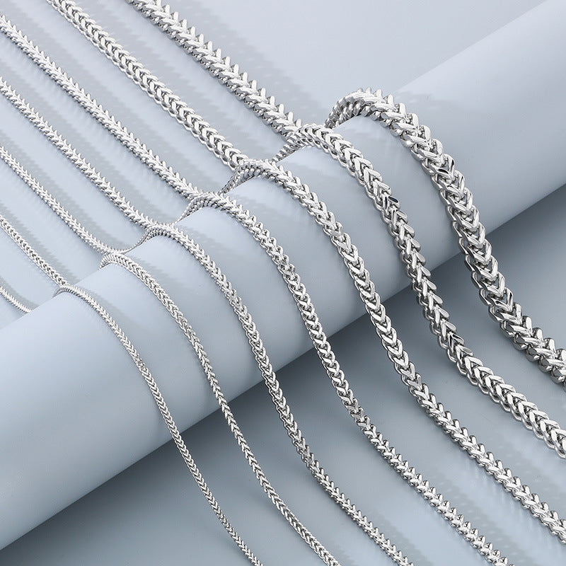 Planderful Keel Chain Necklace Unisex Gold Plated Bold