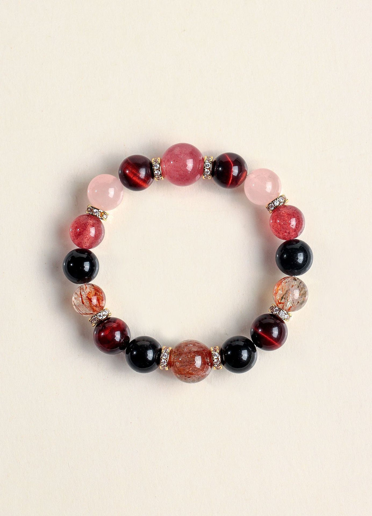 Amethyst Citrine Multigem Bracelet