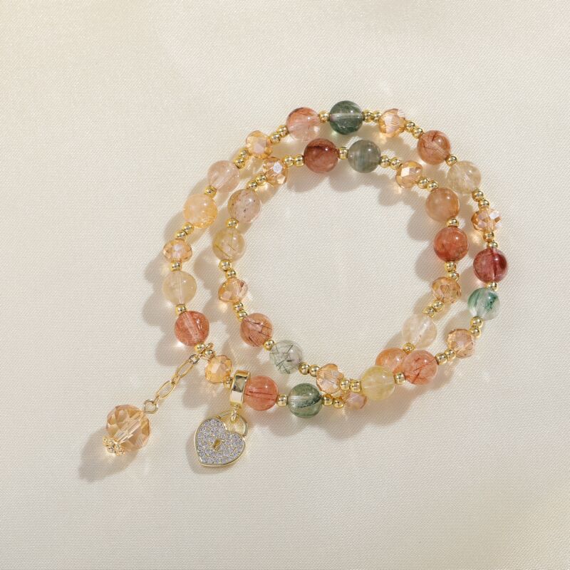 Crystal Heart Bracelet