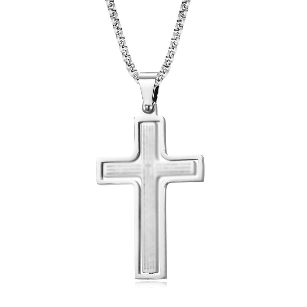 Stainless Steel Cross Necklace