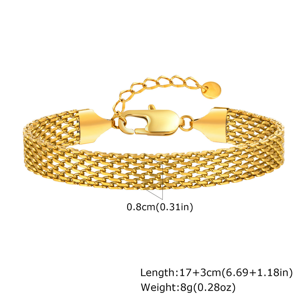 Mesh Strap Same For Stainless Steel Bracelet
